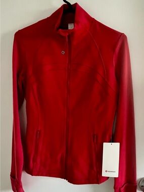 NWT untouched! Lululemon Women's Brick Red Define Jacket Size 6
